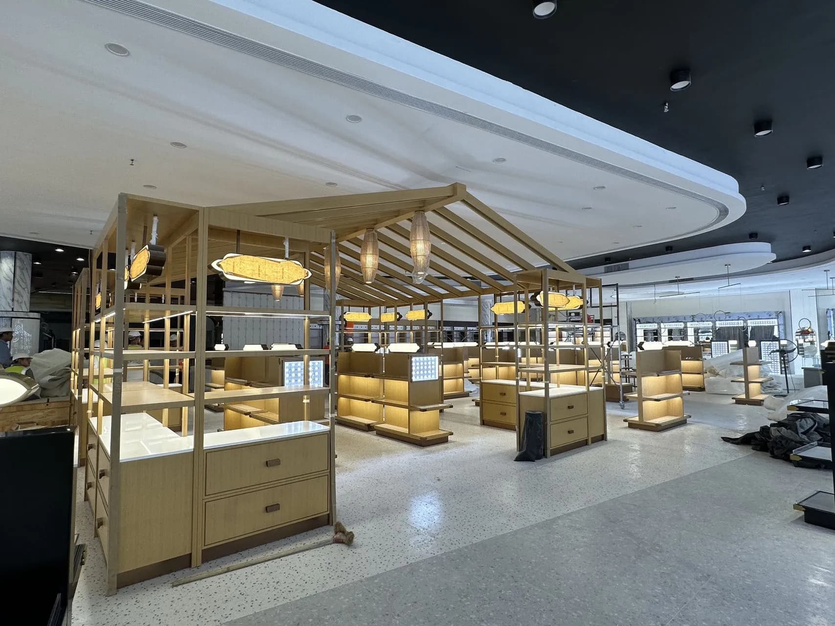 CDF(斯里兰卡)卖场各类展示柜